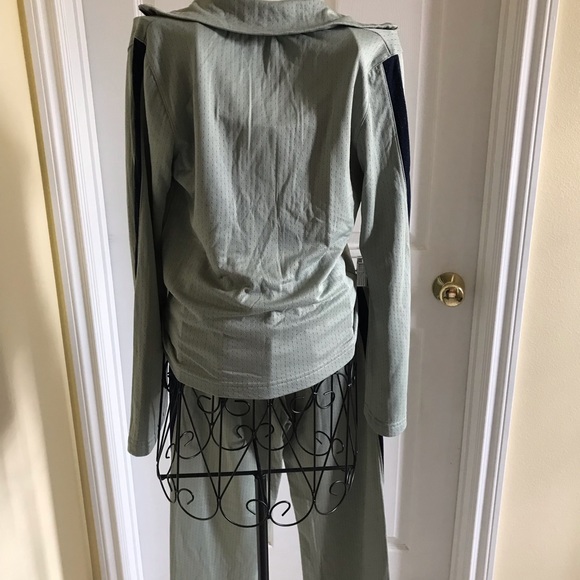 Body Glove Seafoam Green Track Suit Jacket and Pants Size Small EUC - Picture 7 of 10